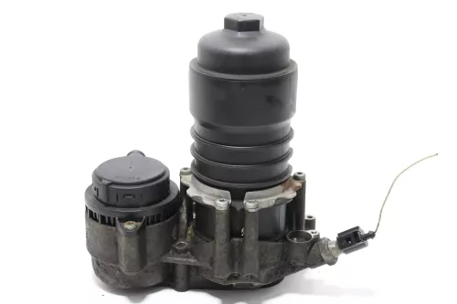 Audi A6 4F A4 8E B7 Ölkühler Halter Ölfilterflansch 059115397AC 3,0 2.7 BPP BMK (157906)