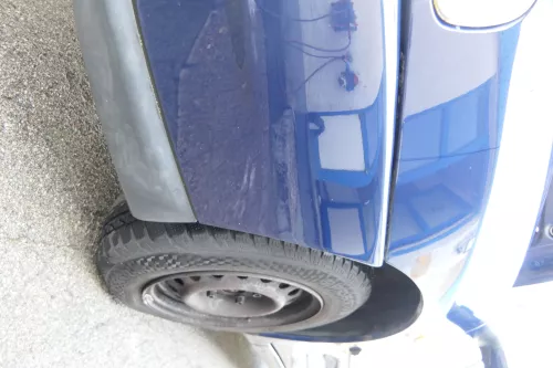 Ibiza 6K Cordoba Vario Stoßstange Frontstoßstange vorne blau LA5EGrill (176134)