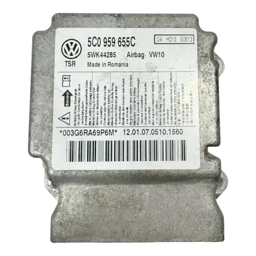 VW Golf Plus 5M 6 Steuergerät Airbagsteuergerät 5C0959655C 056  (180663)