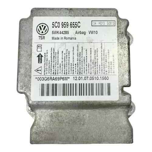 VW Golf Plus 5M 6 Steuergerät Airbagsteuergerät 5C0959655C 056 (180663)