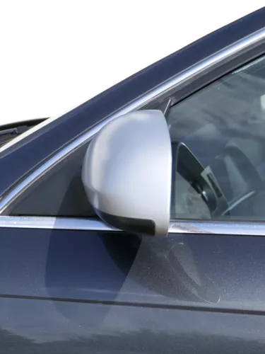 Audi A6 4F C6 Spiegel Außenspiegel links elektrisch Umfeldleuchte silber  S-line (185856)