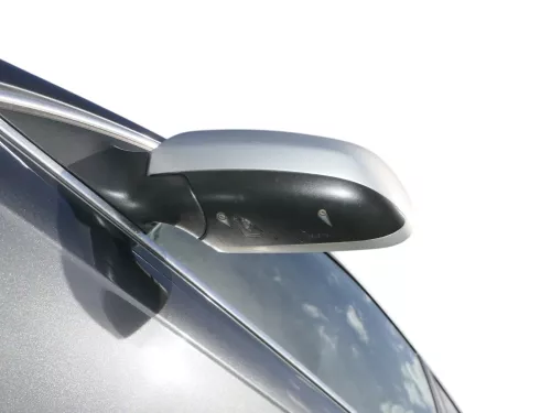 Audi A6 4F C6 Spiegel Außenspiegel links elektrisch Umfeldleuchte silber  S-line (185856)