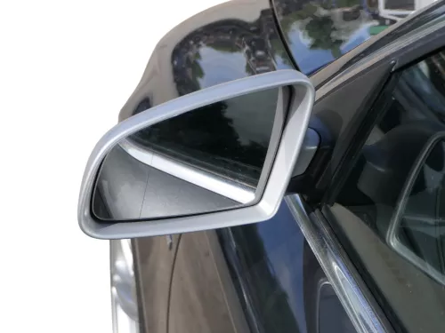 Audi A6 4F C6 Spiegel Außenspiegel links elektrisch Umfeldleuchte silber  S-line (185856)