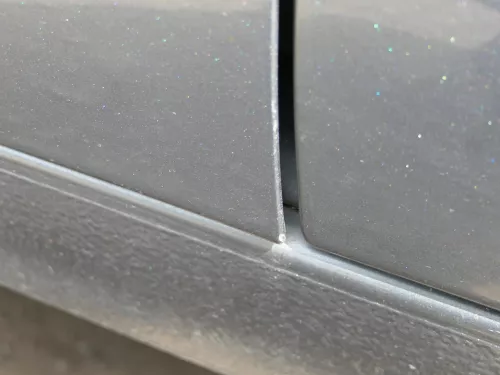 Audi A6 4F C6 Tür Türblatt vorne links Fahrertür grau LZ7S - ohne Anbauteile (185858)