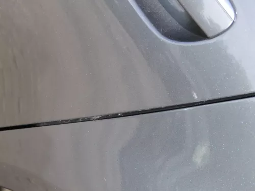Audi A6 4F C6 Tür mit Türblatt hinten links grau LZ7S - ohne Anbauteile (185859)