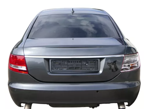 Audi A6 4F C6 Limousine hinten Heckklappe Deckel grau LZ7S