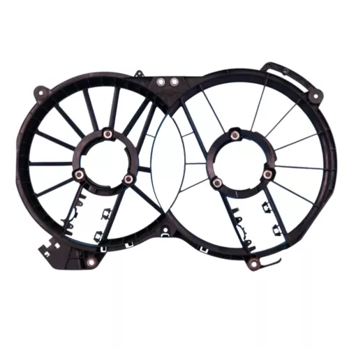 1x A6 4F 3.0TDI Lüfter Lüfterzarge Zarge Gehäuse Kühlerlüfter Klimaanlage