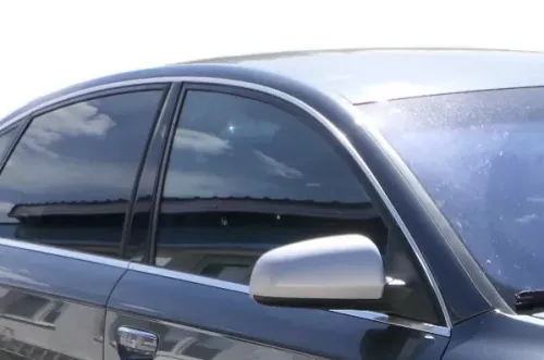 1x Audi A6 4F Dachleisten Leisten Dach chrom Leiste Dachleiste links