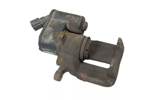 Audi A6 4F Bremssattel Bremszylinder links hinten 4F0615403H elektrisch + Halter (185960)