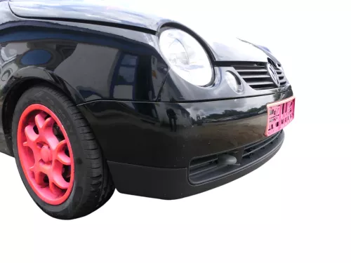 VW Lupo 6X Stoßstange vorne Frontstoßstange Stoßfänger schwarz L041 (185987)