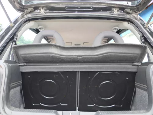 VW Lupo Seat Arosa Sitz Rückbank Sitzfläche für Kopfstützen schwarz (185999)