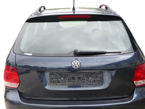 Golf 5 6 Kombi Variant AJ5 hinten Heckklappe mit Scheibe Deckel blau grau LC5F (186023)