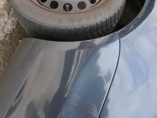 VW Golf 5 + 6 Kombi Avant Stoßstange hinten Heckstoßstange grau LC5F Spoiler PDC (186024)