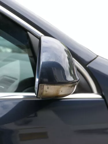 VW Golf Variant elektrischer Spiegel Außenspiegel rechts Blinker blau grau LC5F (186026)