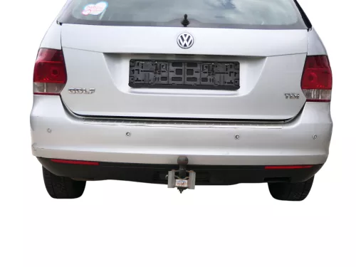 Golf 5 + 6 Kombi Avant Stoßstange hinten Heckstoßstange silber LA7W Spoiler PDC (186085)