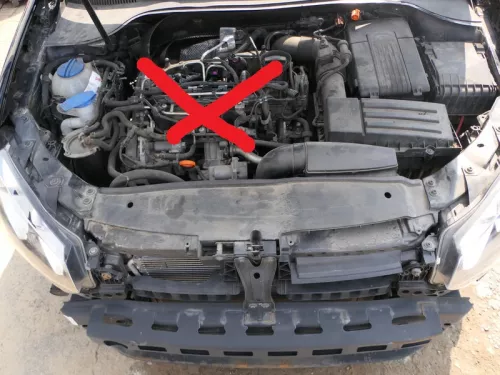 VW Golf 6 Kabelbaum Motorkabelbaum 1,6 TDI 03L972619AP Automatik (186139)
