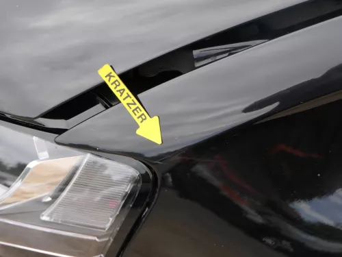 Audi A4 8K B8 Kotflügel vorne links schwarz LY9B (186157)