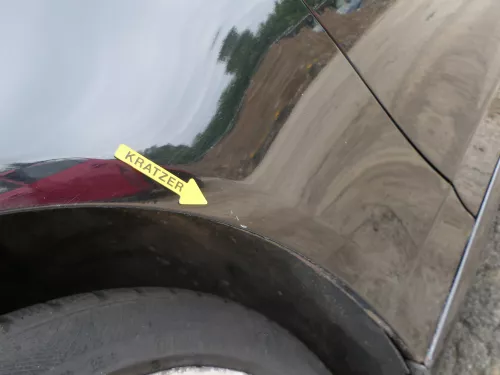 Audi A4 8K B8 Kotflügel vorne links schwarz LY9B (186157)