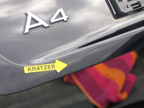Audi A4 B8 8K Kombi Avant hinten Heckklappe mit Scheibe Deckel schwarz LZ9Y (186164)