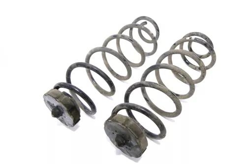 Audi A4 8K Feder hinten links + rechts 1x grau 1x rosa 8K0511115DF original ## (164623)