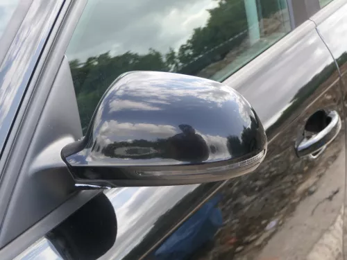 Audi A4 B8 8K Spiegel Außenspiegel links elektrisch schwarz LY9B