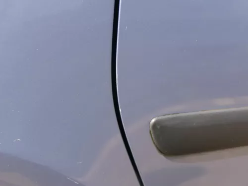 Skoda Roomster 5J Tür hinten rechts grau LF5Y (ohne Anbauteile - mit Scheibe) (186250)