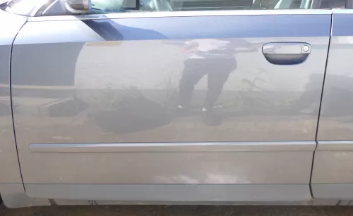 Audi A4 B6 8E nur Türblatt Tür vorne links Fahrertür grau LX7Z Kombi+Limo (177709)