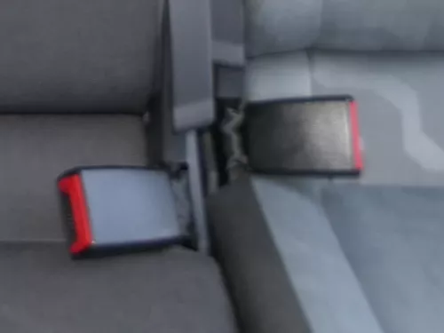 Skoda Roomster 5J Gurtschloß Schloß Gurt hinten links Doppelgurtschloß 