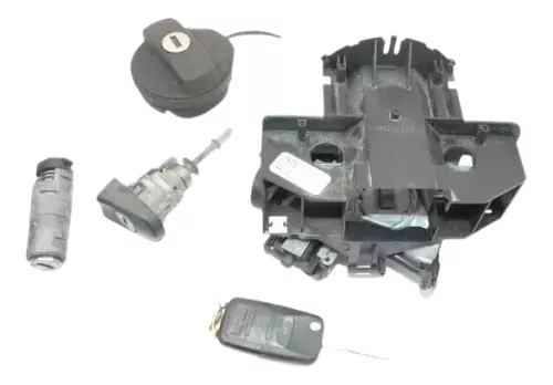 VW Caddy 2K Zündschloß Schloß Zündung + 1x Schlüssel + Türschloß + Tank
