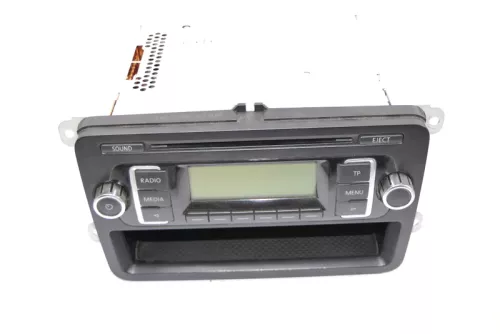 VW Polo 6R Golf Plus Radio CD- Player 5M0035156A /D ULVW MP3 mit Code RCD 210 (126423)