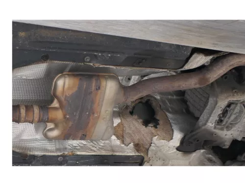 Audi A4 8K Auspuff Mitteltopf Mittelschalldämpf Benziner CDNB CDNC (186389)
