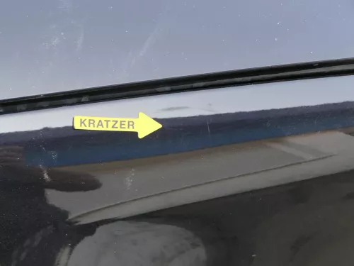 VW Passat 3C Kotflügel vorne rechts schwarz LC9X 3C0821022 (186472)