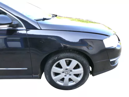 VW Passat 3C Kotflügel vorne rechts schwarz LC9X 3C0821022 (186472)