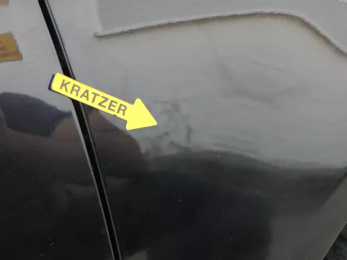 VW Passat 3C Kotflügel vorne rechts schwarz LC9X 3C0821022 (186472)