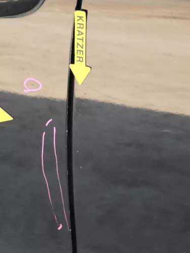 VW Passat 3C Kombi Variant Tür hinten links schwarz LC9X -OHNE Anbauteile (186478)