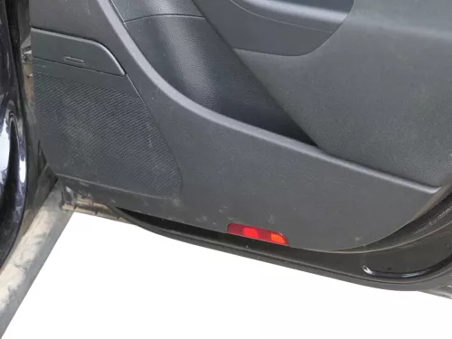 1x VW Passat 3C Variant Türverkleidung Verkleidung Tür hinten rechts schwarz (186483)