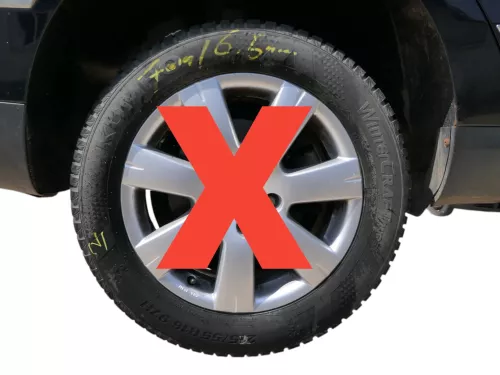 2x VW Sharan NUR Reifen 215/55 R16 97V Winterreifen ca. 6,5-7mm