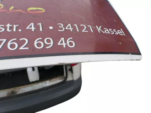 VW Caddy 2k Heckklappe mit Scheibe hinten weiß - LB9A OHNE Anbauteile (186494)