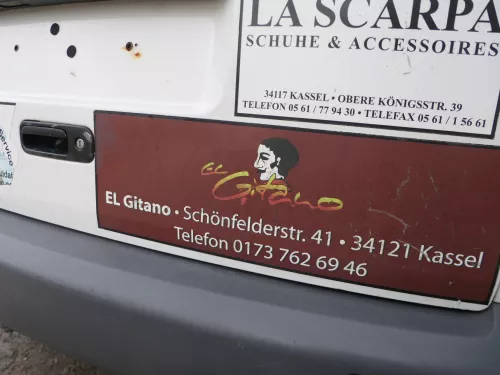 VW Caddy 2k Heckklappe mit Scheibe hinten weiß - LB9A OHNE Anbauteile (186494)