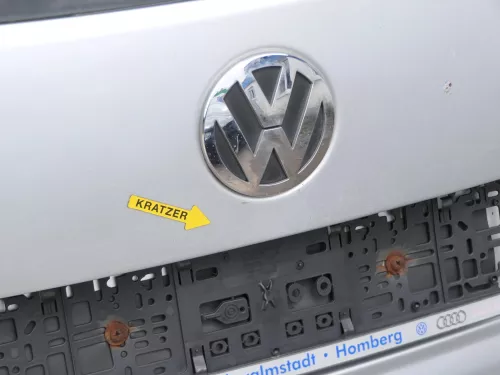 VW Touran 1T Heckklappe Kofferraumklappe hinten silber LA7W mit Scheibe (186550)