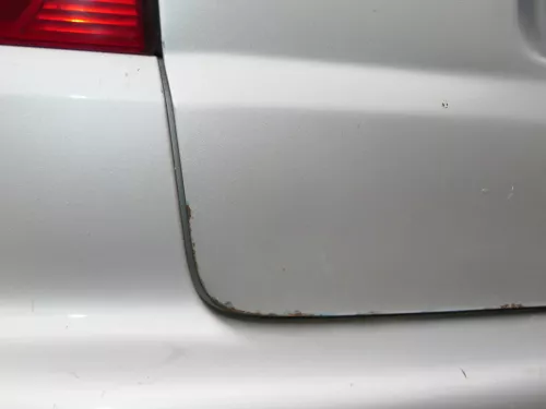 VW Touran 1T Heckklappe Kofferraumklappe hinten silber LA7W mit Scheibe (186550)