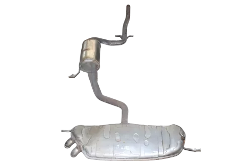 VW Touran 1T Auspuff Endtop + Mittelschalldämpfer Rohr hinten 2,0 TDI AZV BKD CL