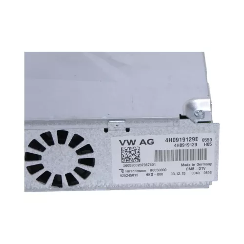 Audi A5 TV-Tuner DMB-DTV 4H0919129E ORIGINAL von NEUFAHRZEUG (149487)