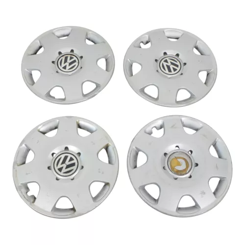 4x original VW Polo 9N Fox Radkappe Radzierkappe 14 Zoll 6Q0601147M