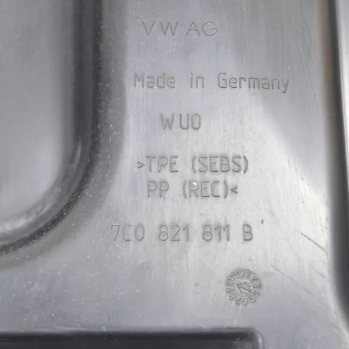 VW Crafter 7C MAN TGE Schmutzfänger hinten links 7C0821811 (149943)