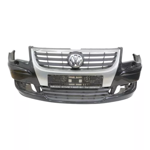 Touran 1T Stoßstange vorne Frontstoßstange Stoßfänger schwarz LC9X Facelift-Bild (185849)