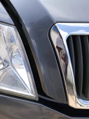 Skoda Octavia 1Z Motorhaube Haube Klappe vorne LF8J grau mit Grill (186577)