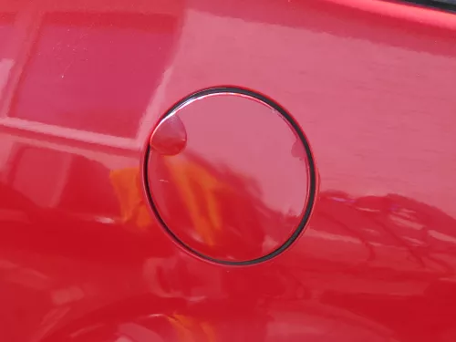 VW Polo 6N Stoßstange vorne 2-geteilte Frontstoßstange rot LP3G Stoßfänger +Nebe (186578)