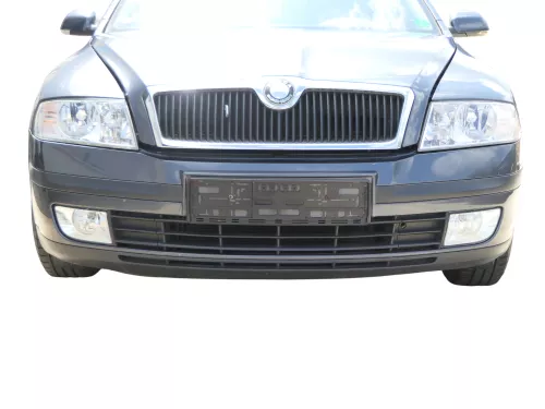 Skoda Octavia 1Z Stoßstange vorne Frontstoßstange LF8J grau (186588)