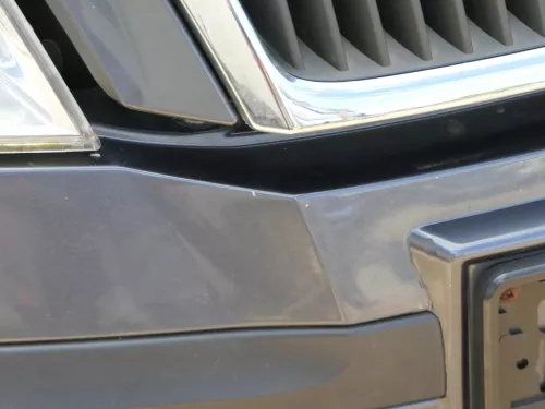 Skoda Octavia 1Z Stoßstange vorne Frontstoßstange LF8J grau (186588)